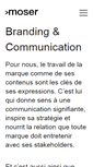 Mobile Screenshot of moserdesign.ch