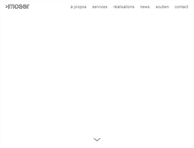 Tablet Screenshot of moserdesign.ch